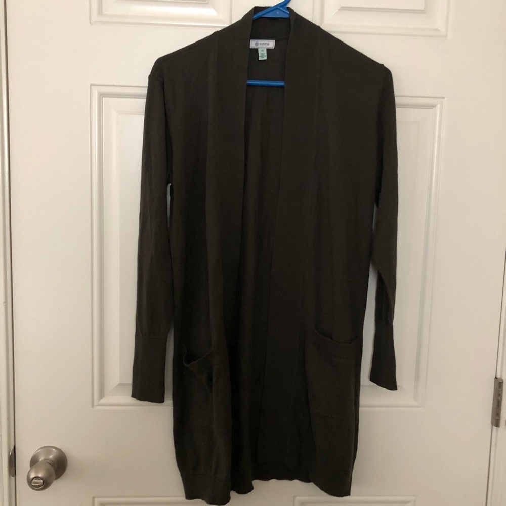 Susina Gray Cardigan Size XS NWT